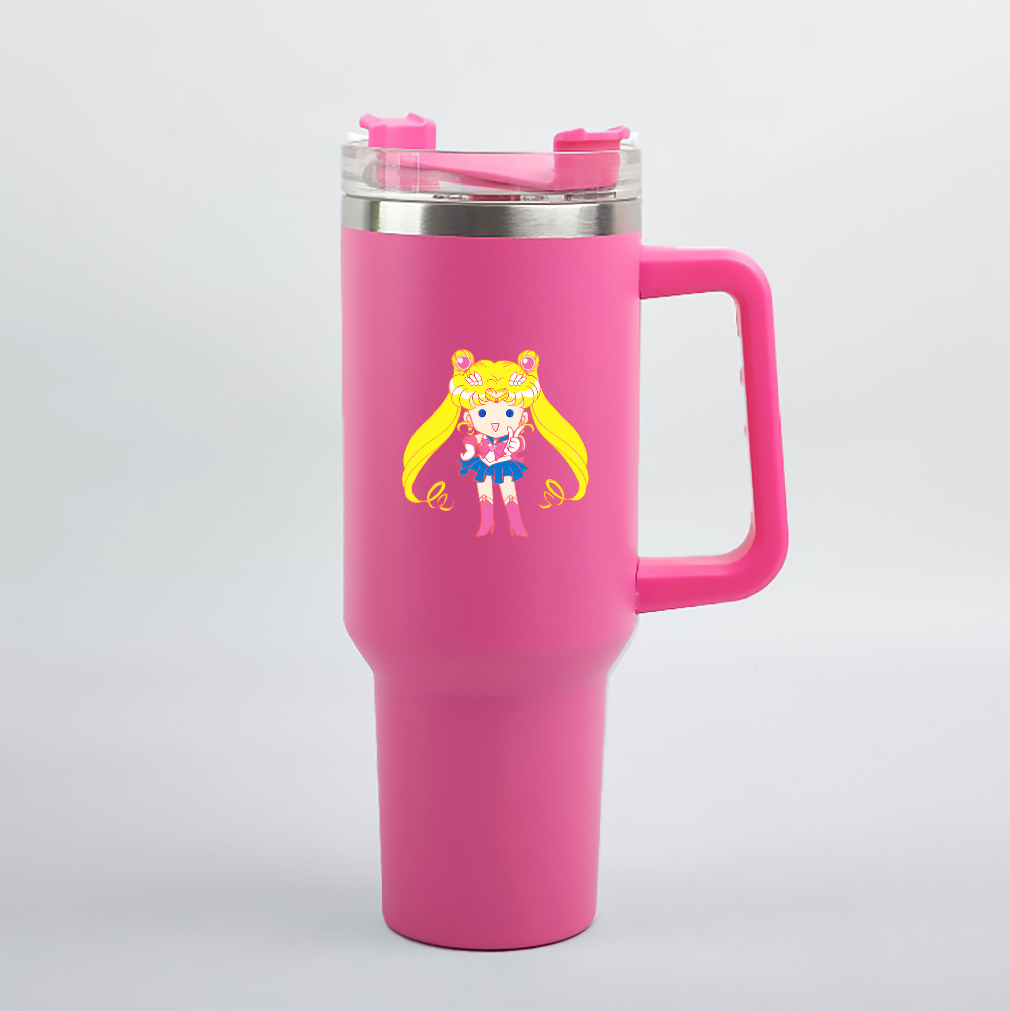 （画像用） 美少女戦士セーラームーン 月野 うさぎ つきの うさぎ Sailor Moon Tsukino Usagi 1200mL車用タンブラー（カラープリント）